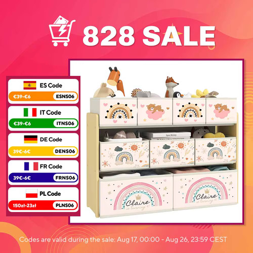 étagère jouets enfants - Étagère, 9