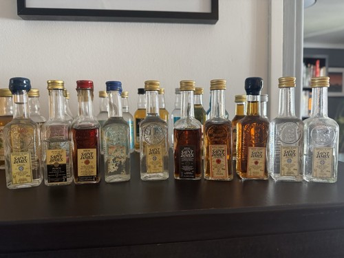 Lot mignonettes rhum saint - 10,