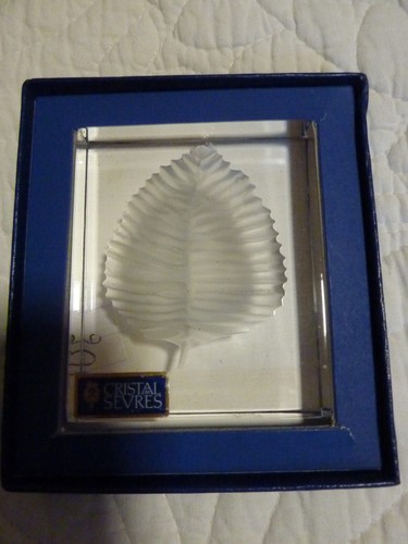 Cendrier cristal sèvres - cendrier, de