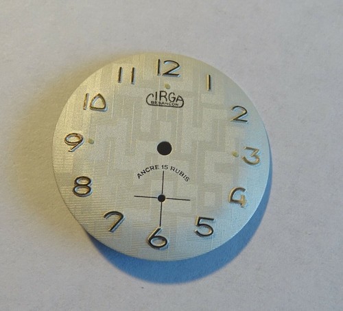 Ancien cadran horloger - ancien, pour
