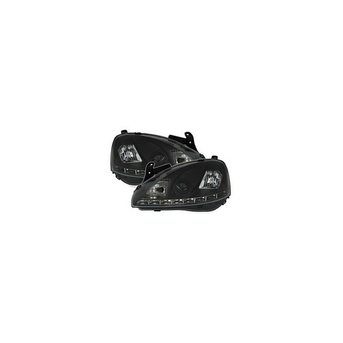 Phares devil eyes opel corsa - phares,