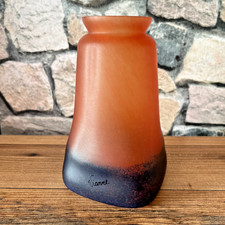 ? Stunning Art Deco Glass Paste Tulip Signed Vianne ?