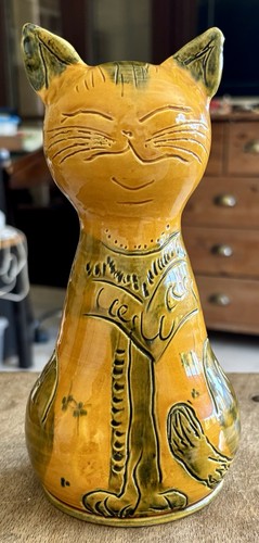 Superbe chat céramique - chat, en