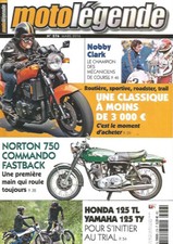MOTO LEGENDE N°276 NORTON 750 COMMANDO FASTBACK / HONDA 125 TL / YAM 125 TY