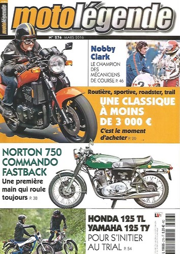Moto legende 276 norton - moto,