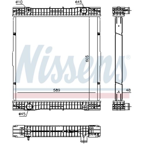 Radiateur moteur - radiateur,