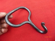 poignée crochet ancien en fer