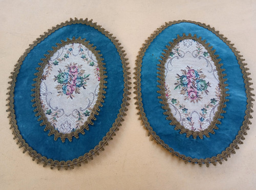 Paire napperons ovales - paire,
