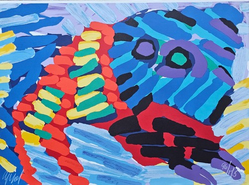Karel appel lithographie - appel,