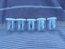 5 Ancien POT YAOURTIERE SEB Vintage Yaourt Verre 