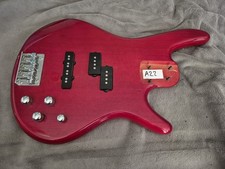 Ibanez GIO GSR 200 Soundgear  4 String Bass Guitar Body Transparent Red Loaded