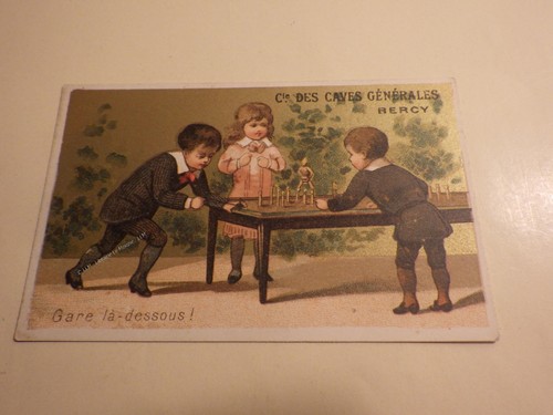 1880 enfants jouets chromo - , (chromo