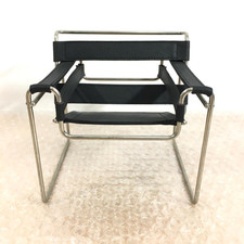 Vitra Design Museum Miniature Wassily Chair Marcel Breuer 1:6 Scale Black