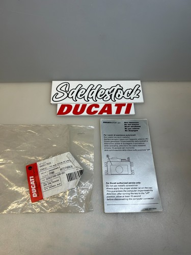 Sticker précaution ducati - 1,