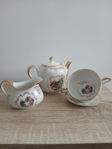 Pot lait théière et - pot,