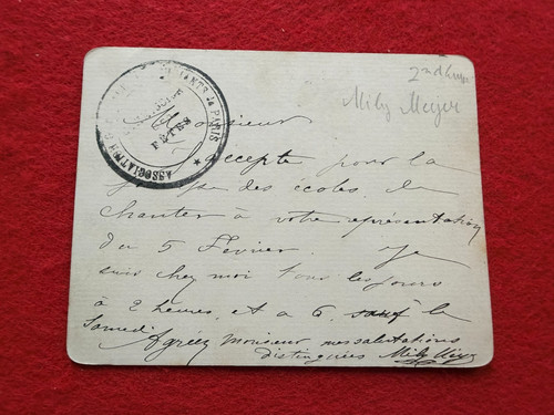 Cq31 carte autographe - cq31-carte,