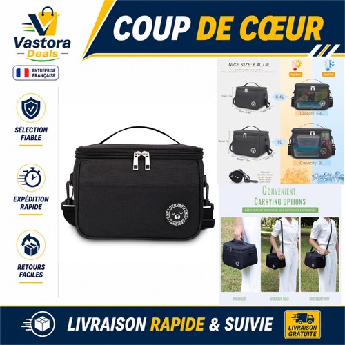 Sac isotherme repas 4l - repas, 6.4l
