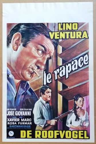 Rapace lino ventura affiche - lino,