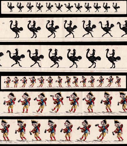 Bande zootrope 1860 1870 - de,
