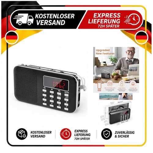 Prunus 908 radio portable - j-908,