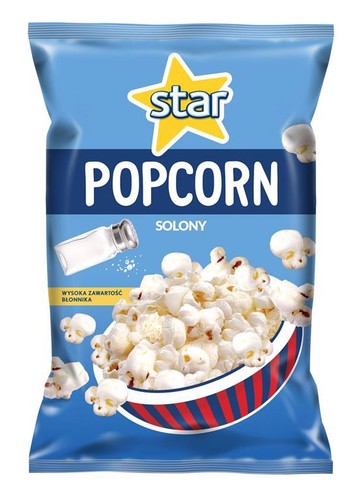 Popcorn salé étoilé g - salé,