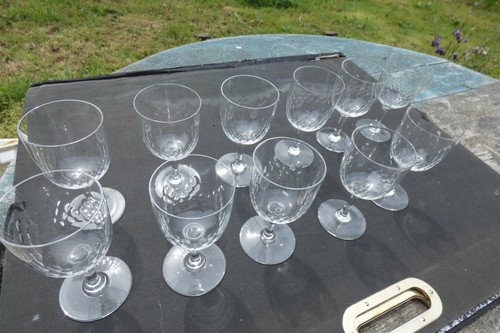 Lot verres cristal de - cristal,
