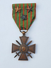 Croix de Guerre 14-18 3 stars