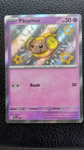 Carte pokémon pâtachiot - carte,