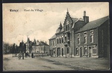 Old postcard Rance, Haut du Village 