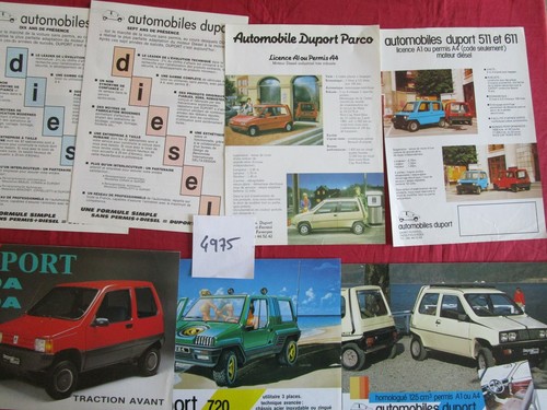 4975 automobiles duport - n°4975,