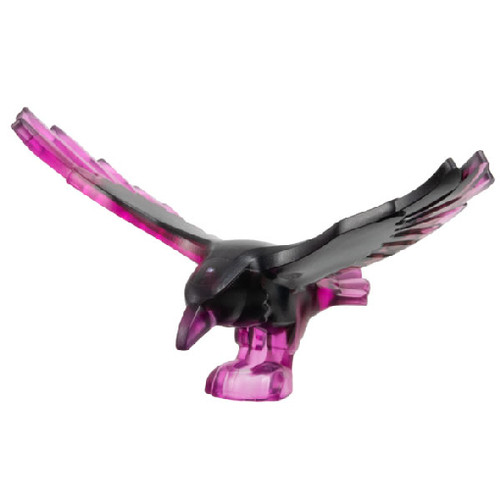 Lego figure trans dark - figure, pink