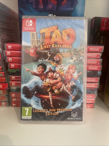 Tad the lost explorer nintendo - the,