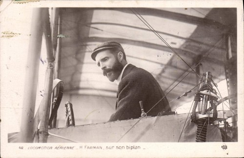 Farman sur son - , biplan
