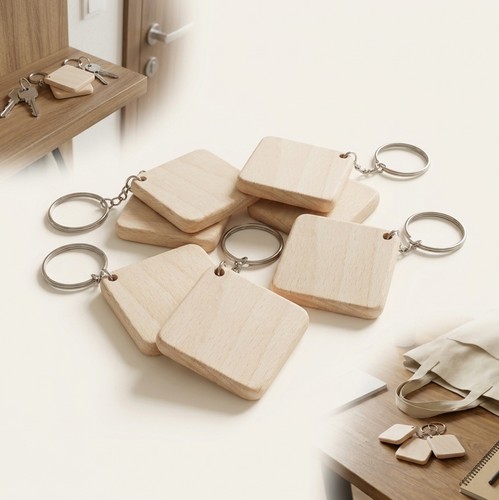 Lot 100 porte clés - lot, bois