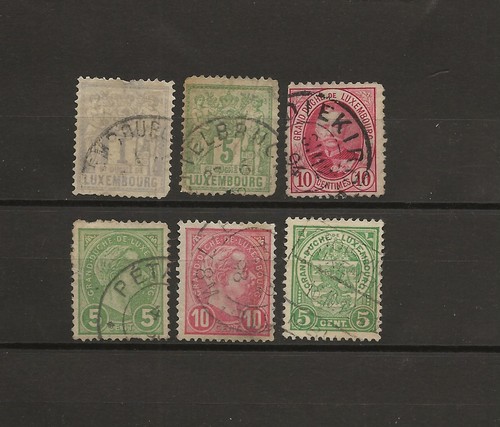 Luxembourg lot de vieux - -,
