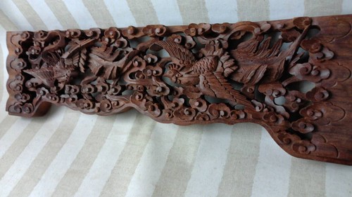 Panneau sculpture japonais - panneau,