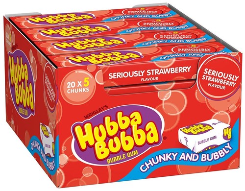 20x wrigley hubba bubba - 20x,