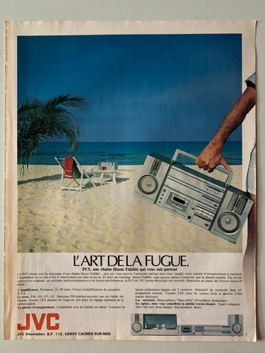 Publicite annees jvc - publicite,