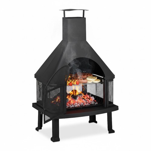 Cheminée terrasse 8 kg - cheminée,