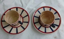 2 Anciennes tasses et sous