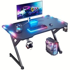 Bureau Gaming Avec LED 120x60