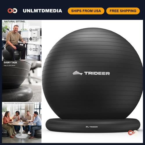 Yoga ball chair - ball, for