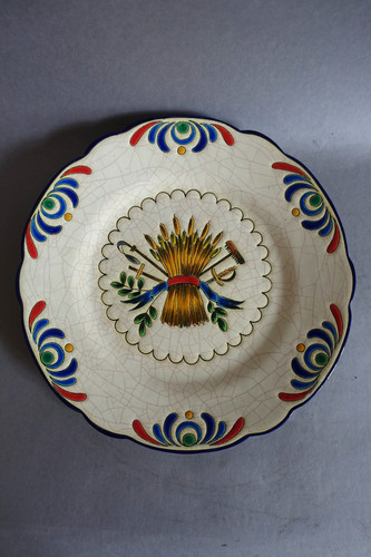 émaux longwy assiette - Émaux, de