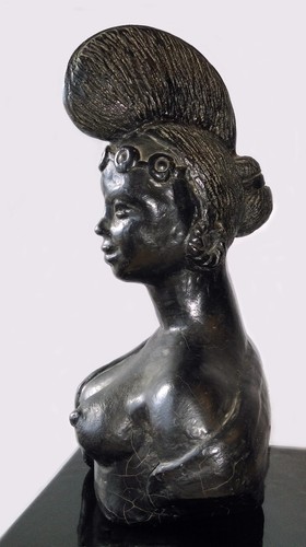 Very rare sculpture woman - sculpture,