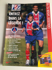 Catalogue Officiel PSG Boutique * Saison 1997/98