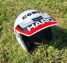 Original Open Face 80's Vintage Echo Haro Visor USA Racing BMX Helmet White