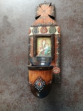 Bougeoir mural En Bois