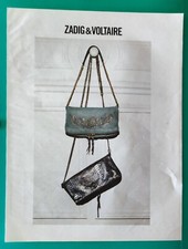 Press Ad: Luggage Handbag ZADIG & VOLTAIRE 2012