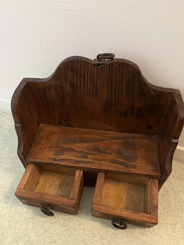 étagère murale ancienne bois