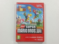 NEW SUPER MARIO BROS WII NINTENDO WII PAL-FRA (NEUF - BRAND NEW)